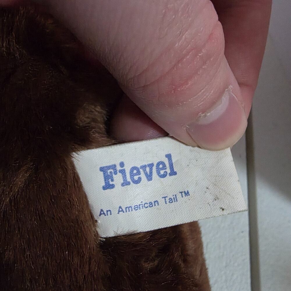 vintage Fievel Mousekewitz An American Tail 1986 Sears exclusive Caltoy - Picture 3 of 5